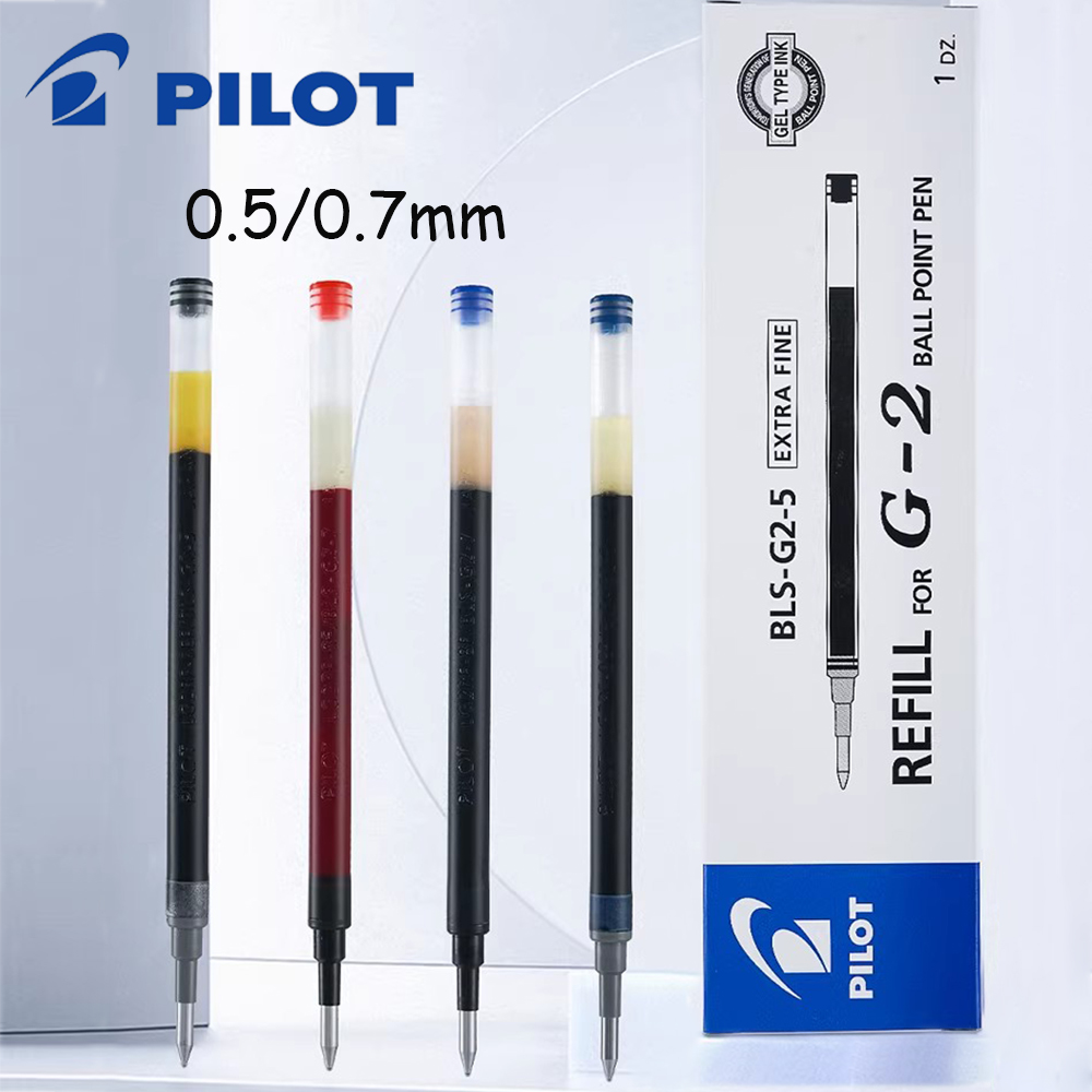 Pilot Pen G2 - 12pcs Japan PILOT Gel Pen Refills