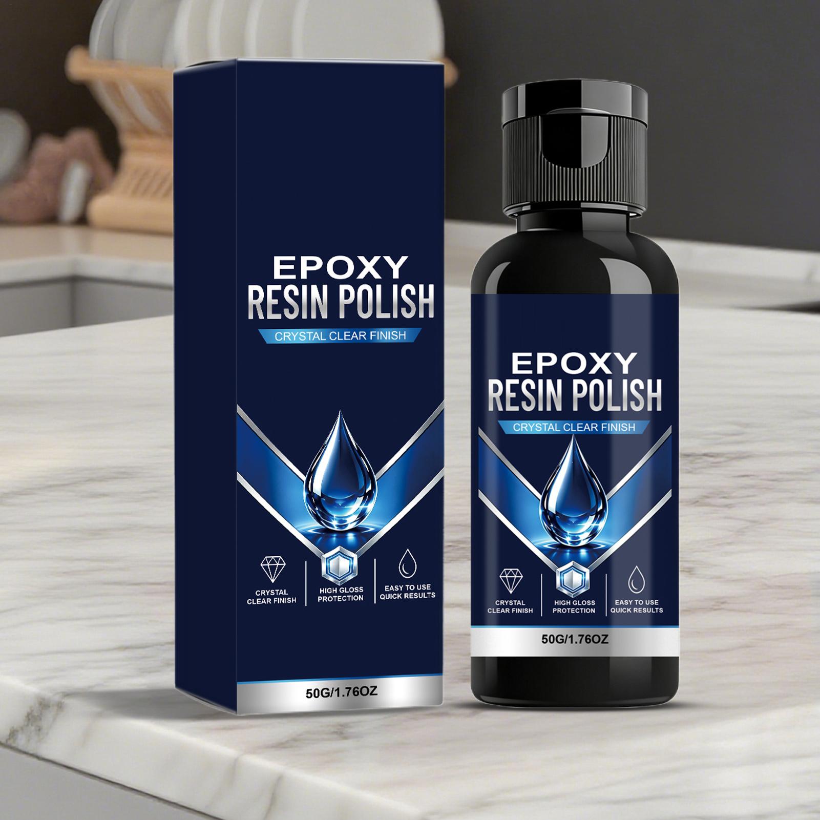50G Epoxy Resin Polishing Kit, - Resin Craft Workshop recension och pris