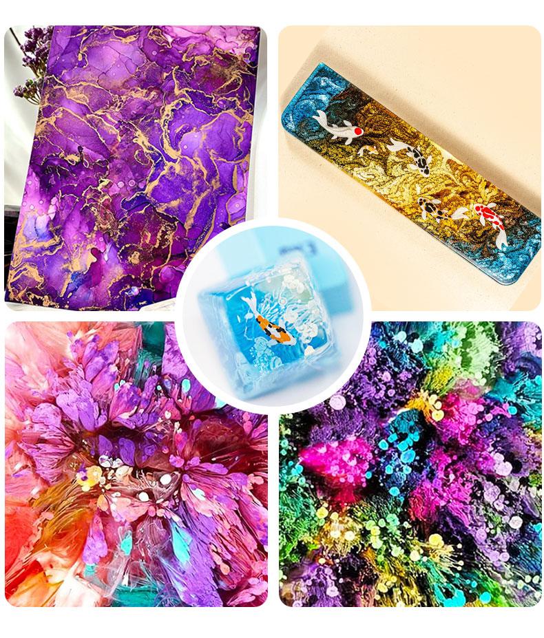 10ml Alcohol Ink Art Epoxy Res - Resin Dye Alcohol recension och pris