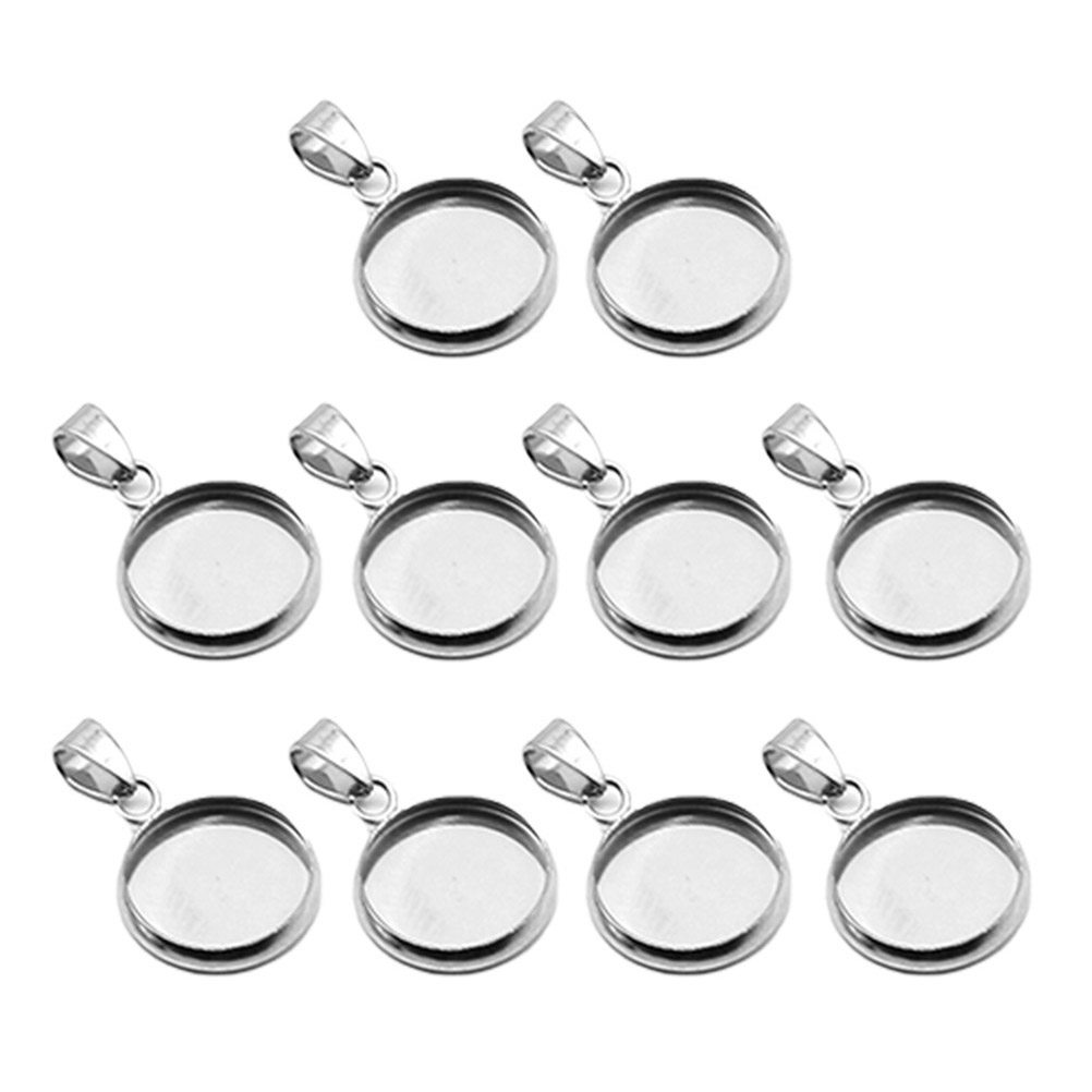 20Pcs DIY Pendant Holder Set S - Resin Jewelry Kit recension och pris