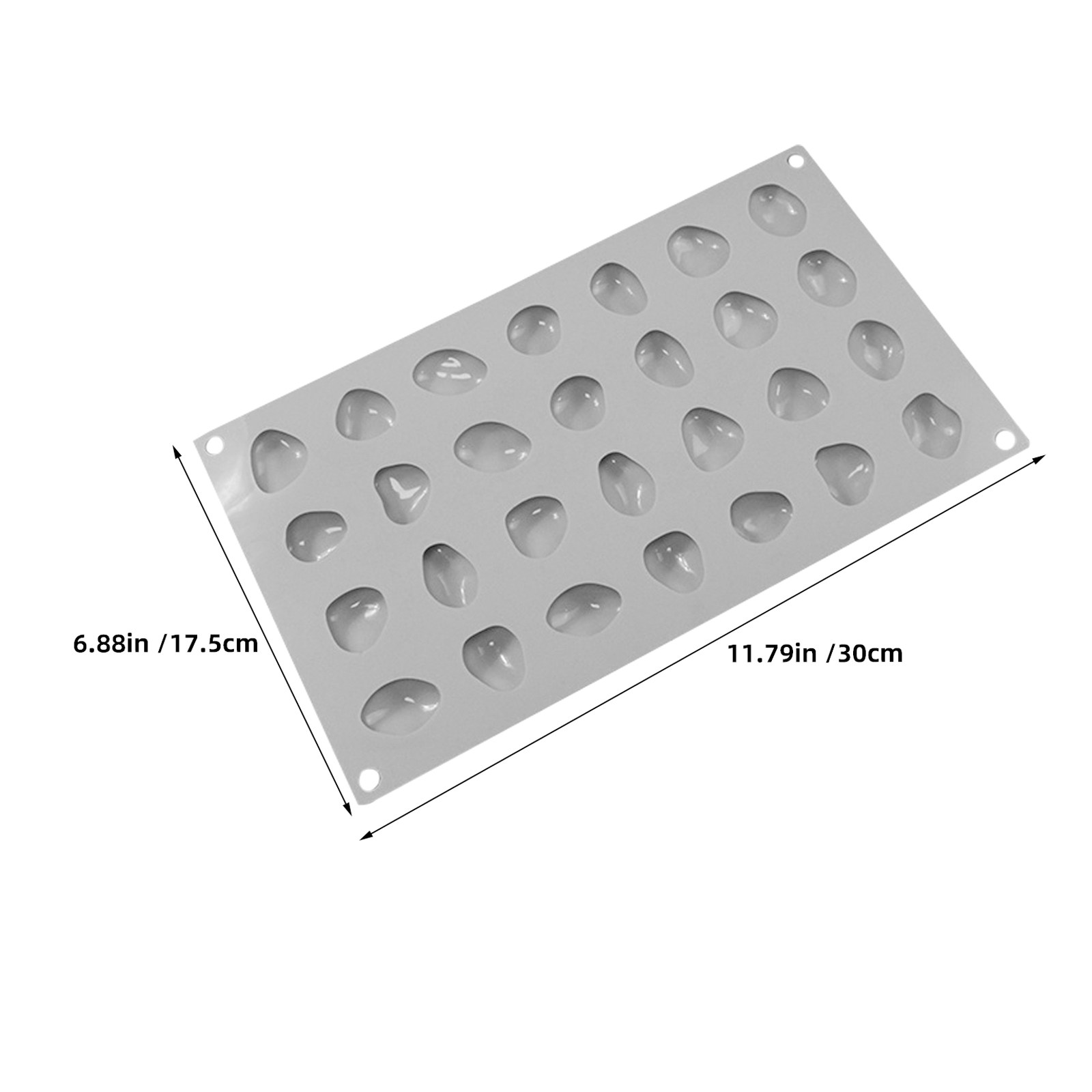 2Pcs Silicone Chocolate Mold P - Silicone Mold Tray recension och pris