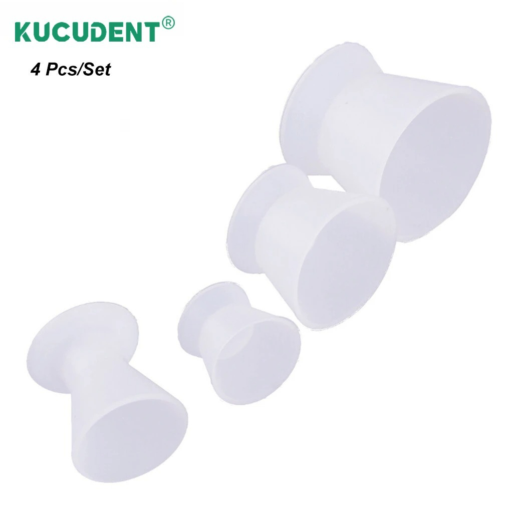 4Pcs/Set Dental Silicone Cup F - Mixing Cup Silicone recension och pris