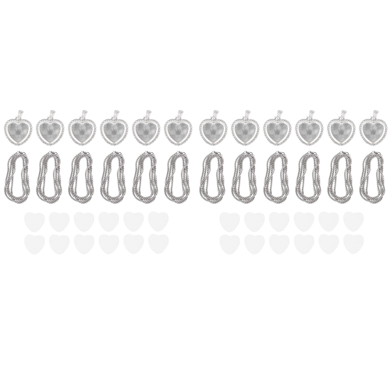 FAST-48Pcs Sublimation Rhinest - Bezels Set Pendant recension och pris