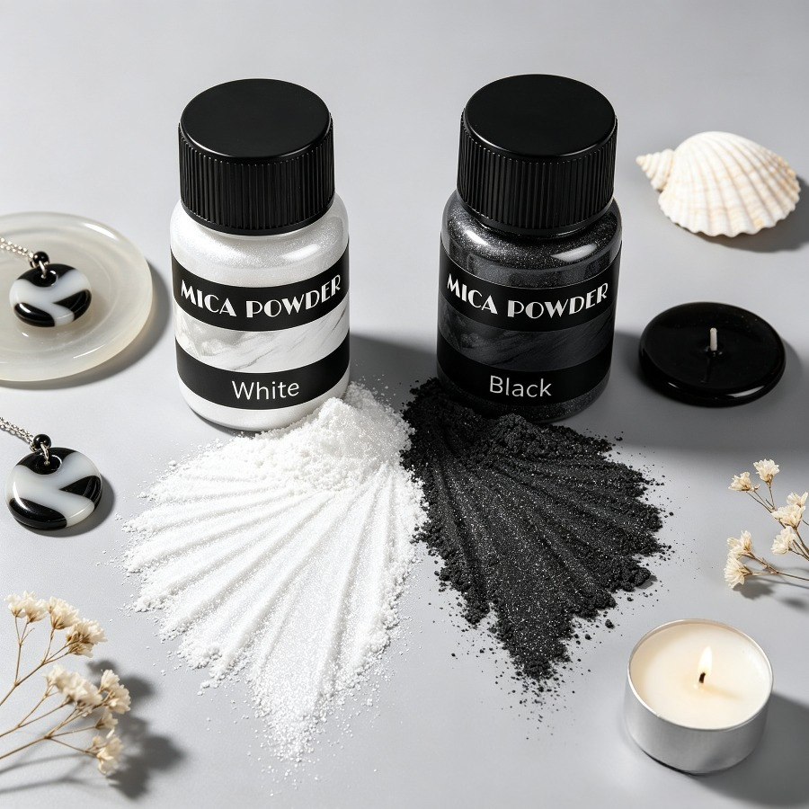 2/24 color metal pigment powde - Resin Pigment Set recension och pris