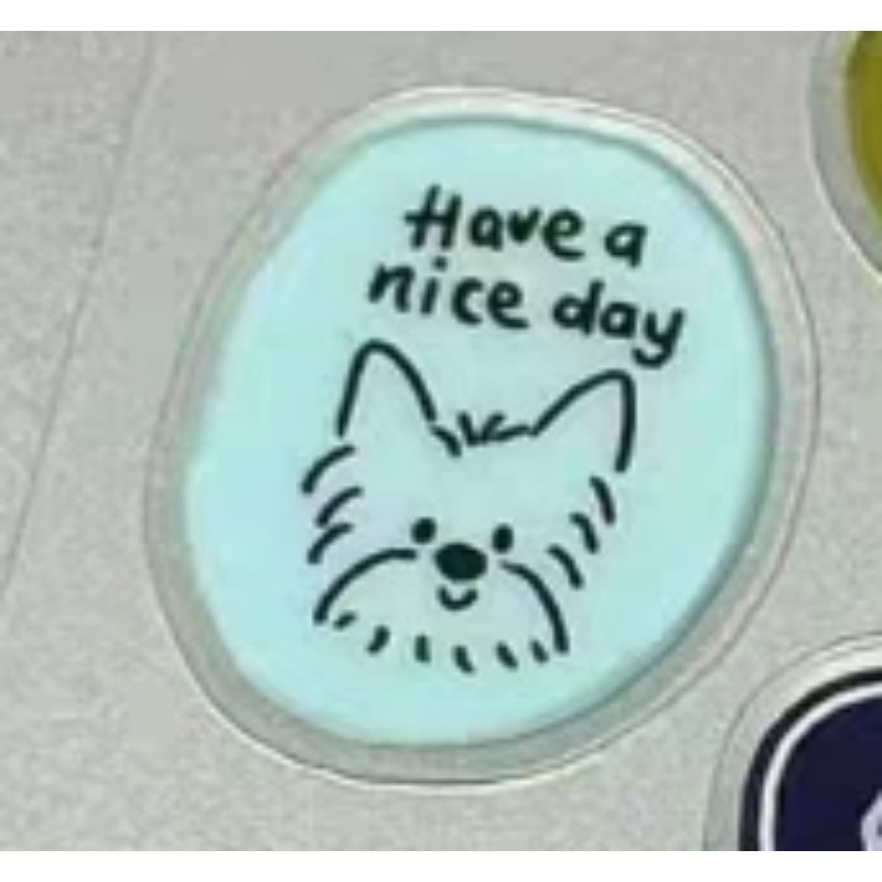Cute Cartoon Cat Dog 3D Transp - Resin Craft Material recension och pris