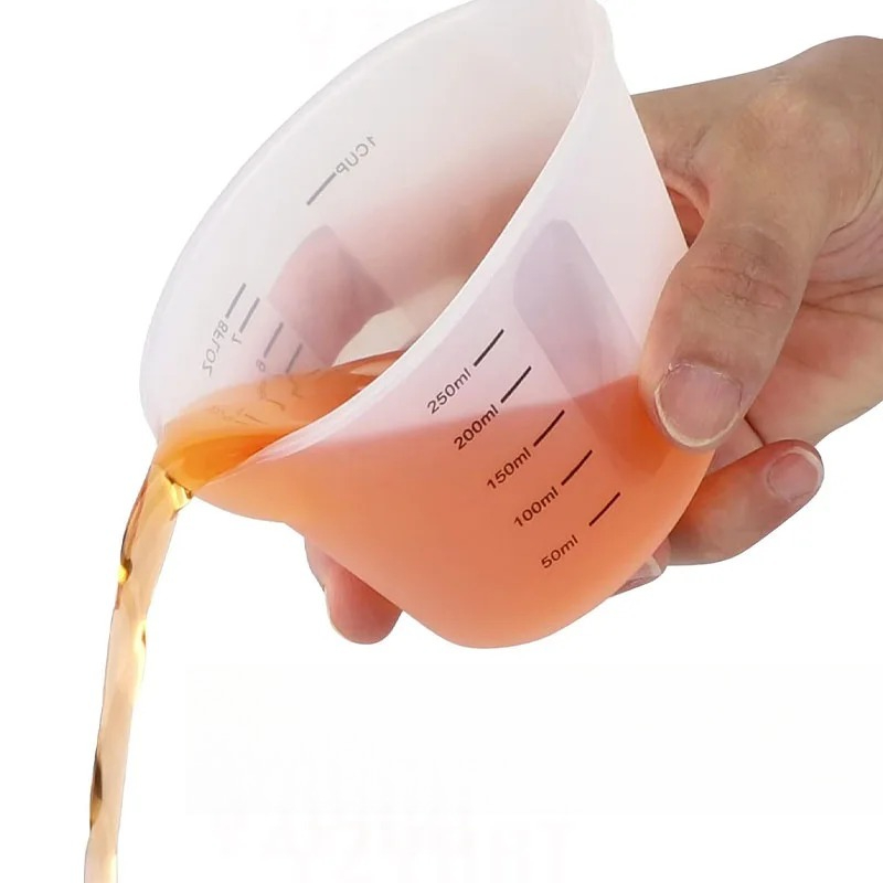 1pc Creative Simple 500ml /250 - Mixing Cup Silicone recension och pris
